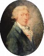 Thomas Gainsborough Self portrait oil painting